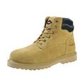 Diamondback Diamondback 1-11 Work Boots, 11, Beige, Leather Upper 44207